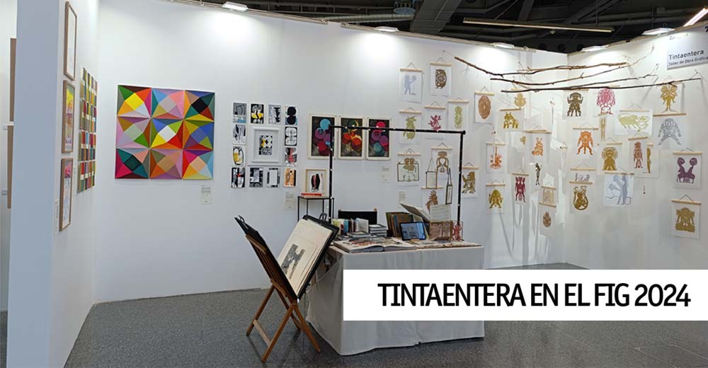 Stand de Tintaentera en el FIG Bilbao 2024